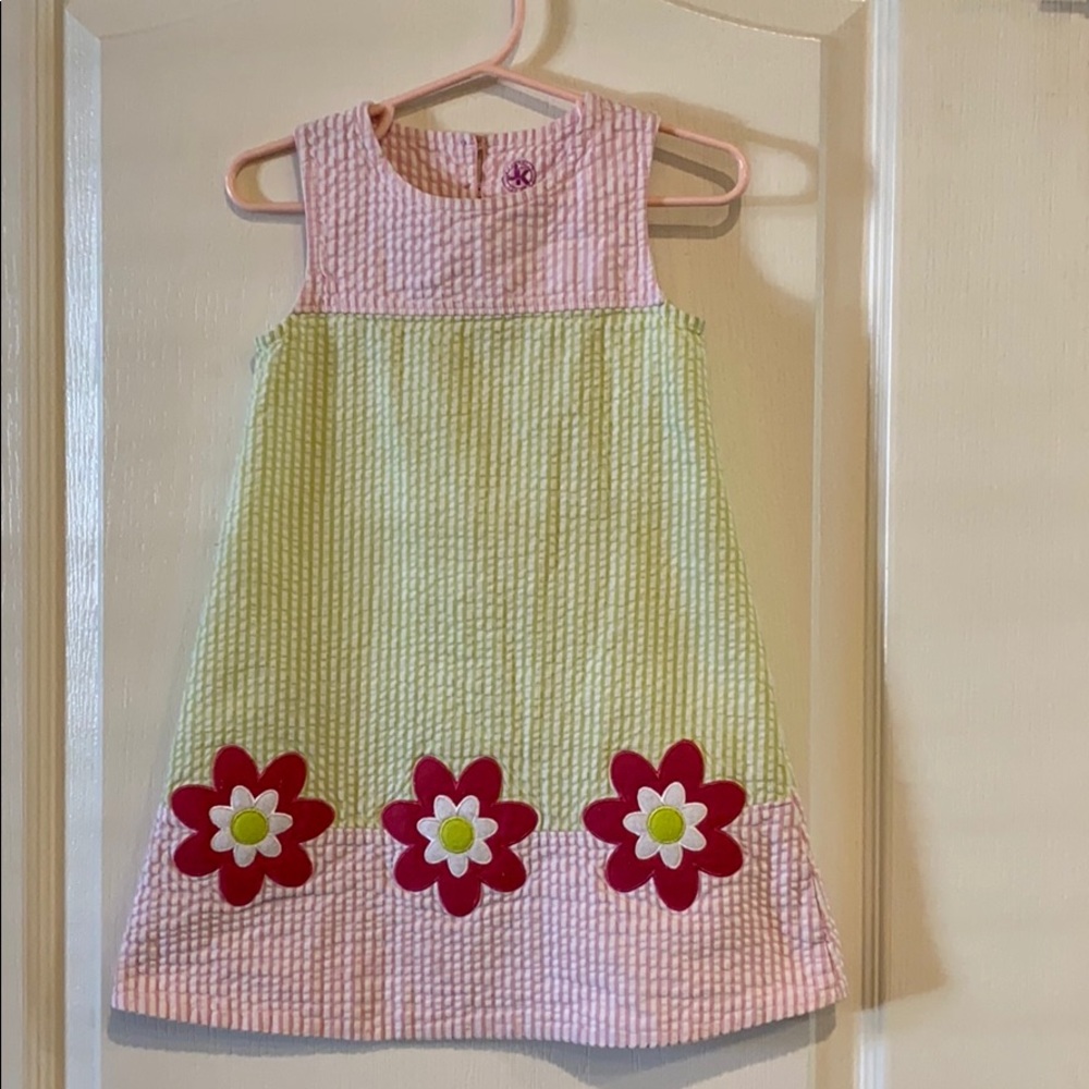 Girls 3T seersucker spring dress